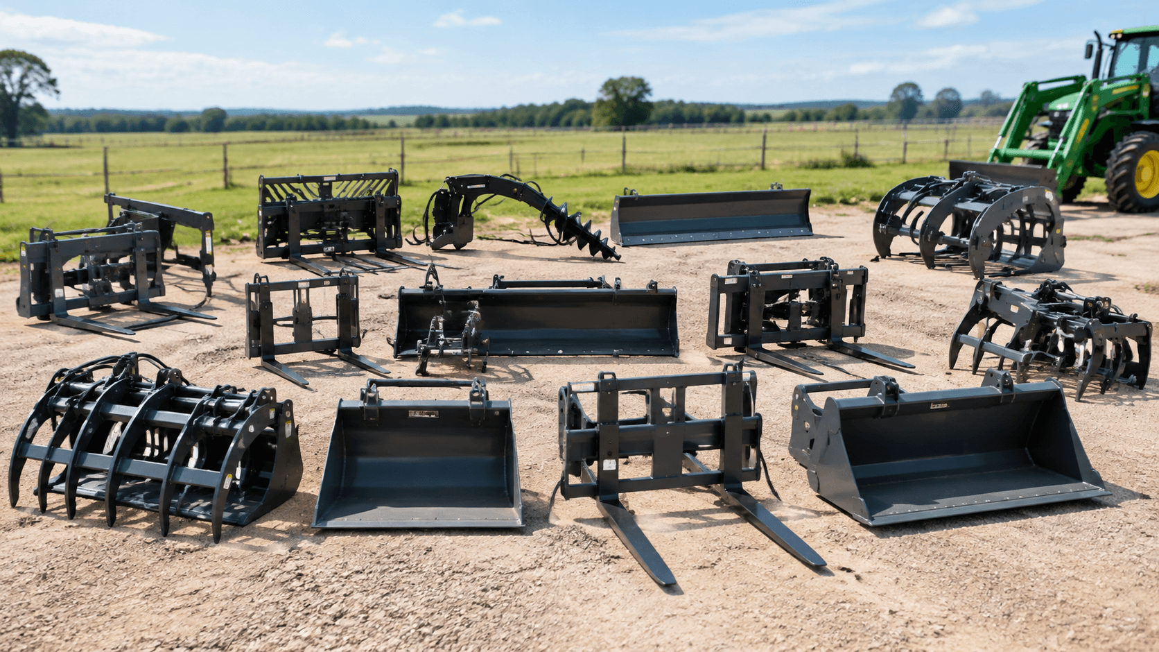 Getting More Done in Less Time with T&H Skid Steer & Forklift Attachments